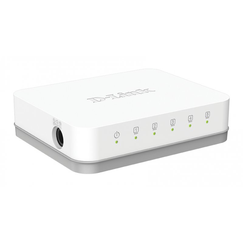 D-Link GO-SW-5G Non-géré Gigabit Ethernet (10/100/1000) Blanc