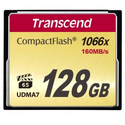 Transcend 1000x CompactFlash 128GB 128 Go MLC