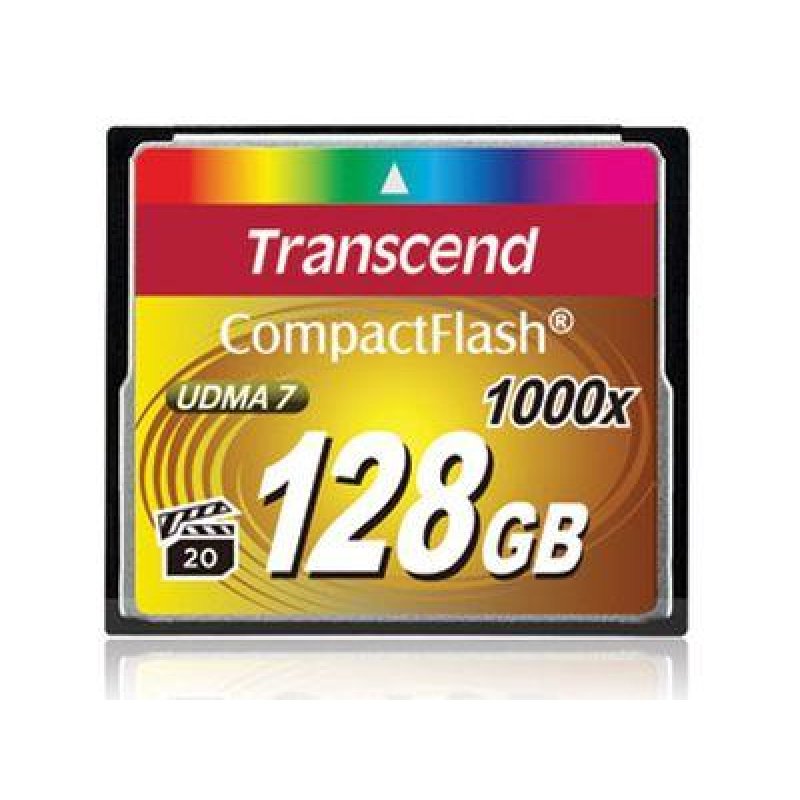 Transcend CompactFlash 1000x 128GB