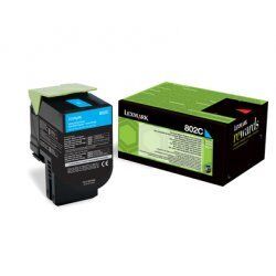 Lexmark 802C toner cartridge 1 pc(s) Original Cyan