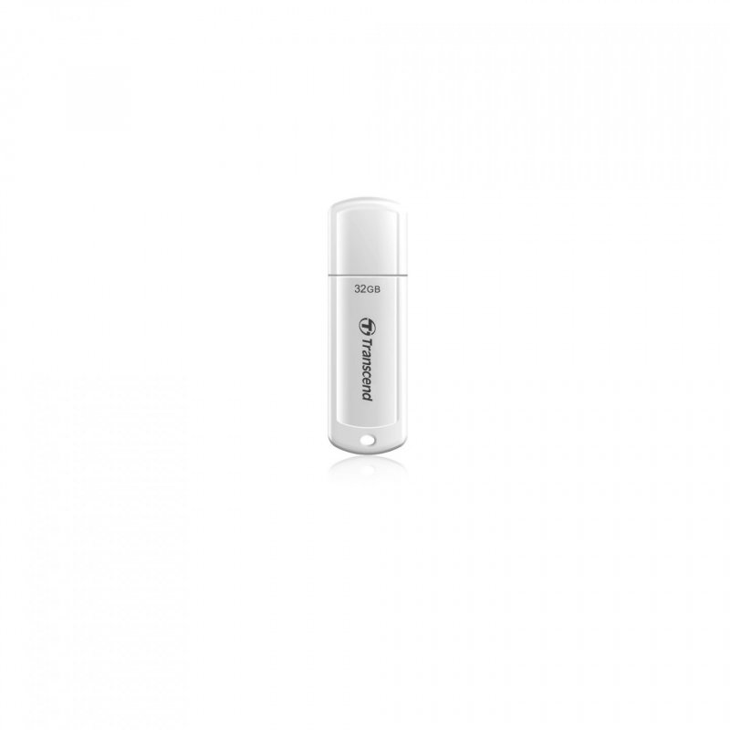 Transcend JetFlash 730 64GB USB 3.0 lecteur USB flash 64 Go USB Type-A 3.2 Gen 1 (3.1 Gen 1) Blanc