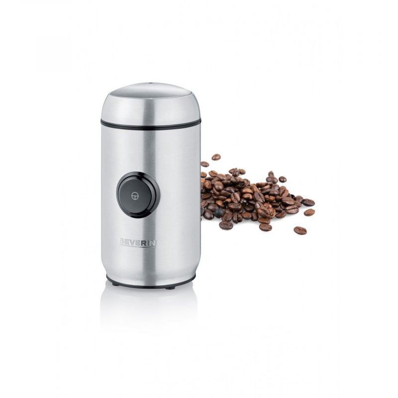 Severin KM 3879 coffee grinder 150 W Black, Stainless steel
