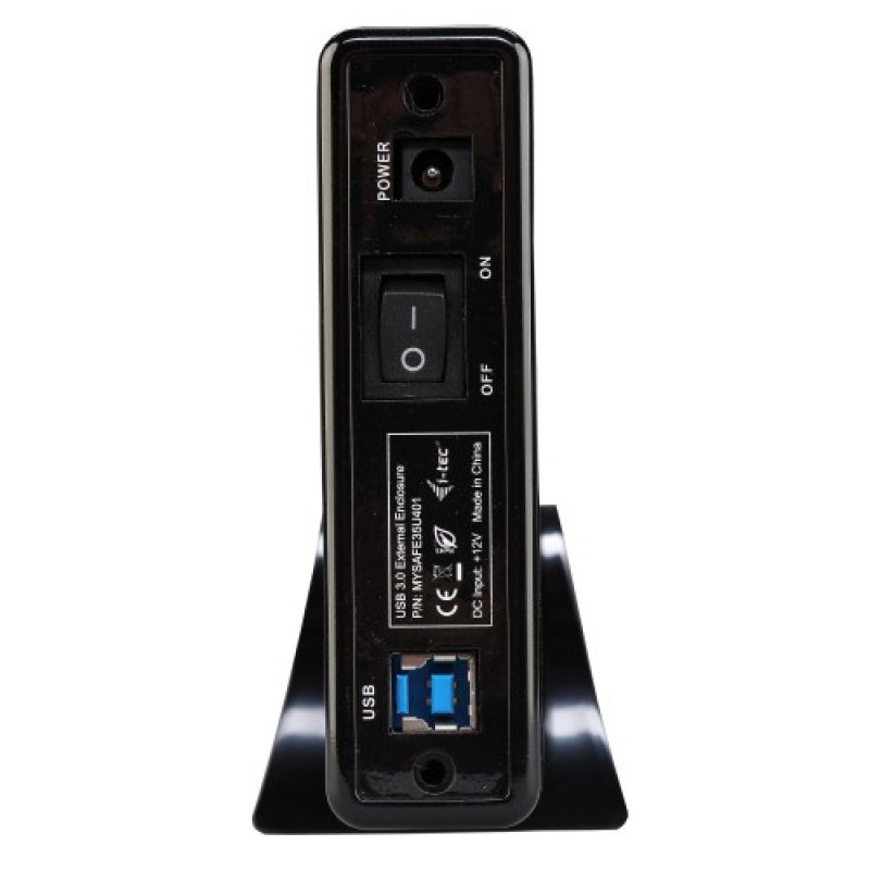 I-TEC USB 3.0 CASE HDD SSD ALU EXT 3.5IN SATA I II III BLACK