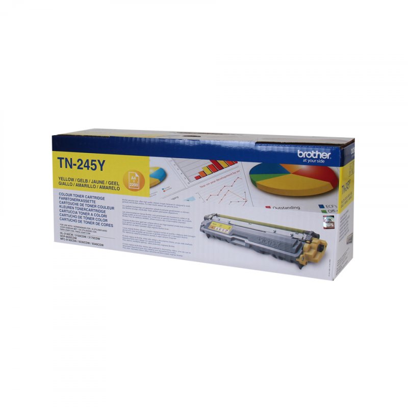 Brother TN-245Y Cartouche de toner 1 pièce(s) Original Jaune