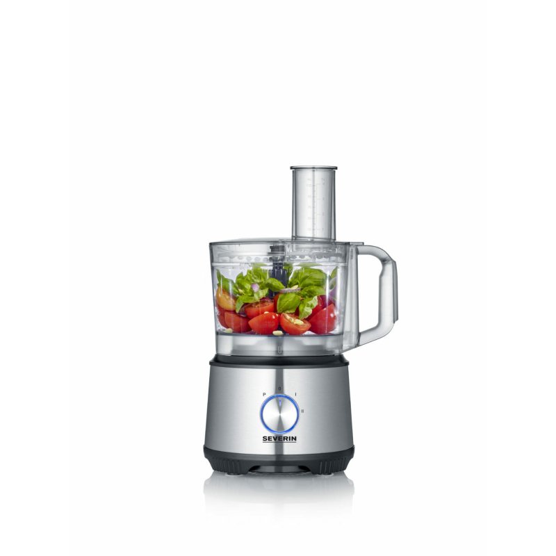 Severin KM 3892 food processor 1200 W 1.5 L Black, Stainless steel, Transparent