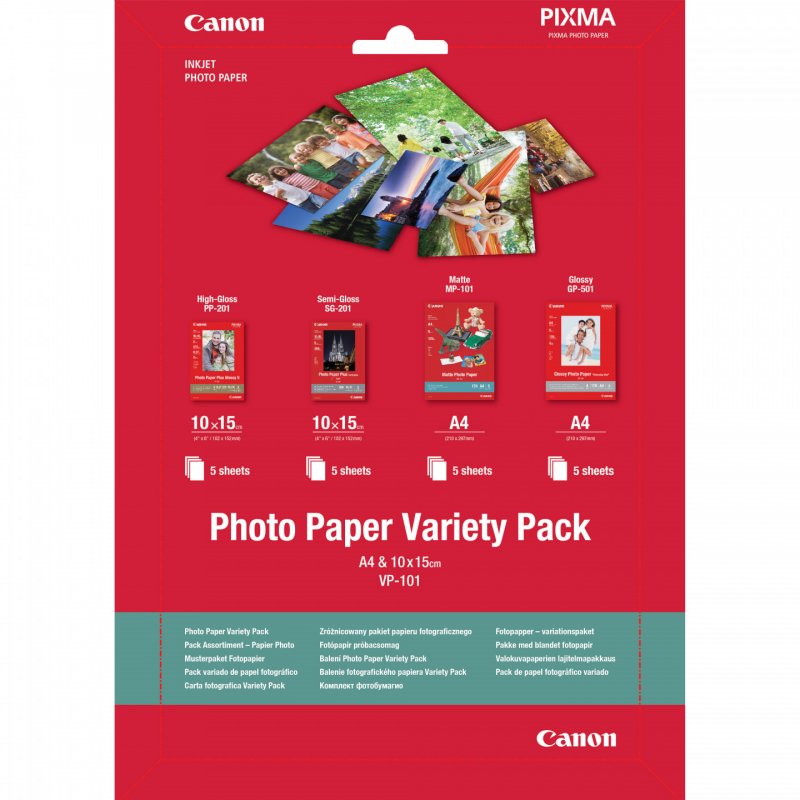 Photo Paper Variety Pack