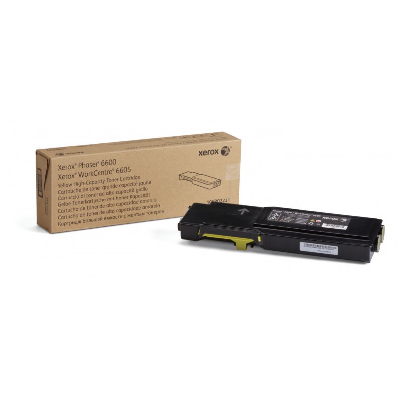 Xerox Cartouche de toner Jaune Phaser 6600 / WorkCentre 6605 - 106R02231