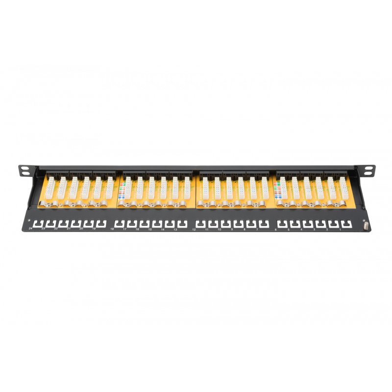 Digitus CAT 6, Class E High Density Patch Panel, unshielded
