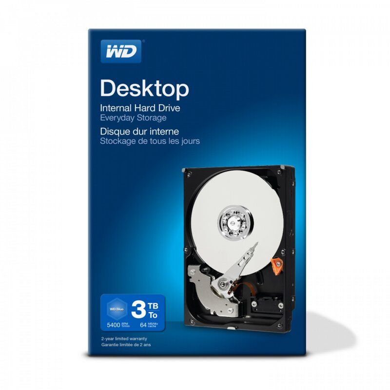 Western Digital Desktop Everyday 3.5" 3 TB Serial ATA III