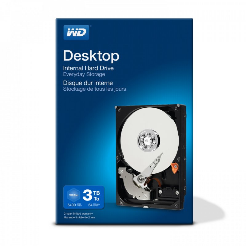 Western Digital Desktop Everyday 3.5" 3 To Série ATA III