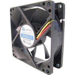 Chieftec compatible AF-1225PWM Lüfter, schwarz - 120mm