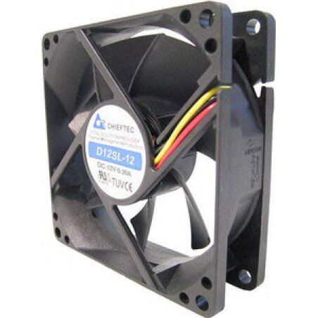 Chieftec compatible AF-1225PWM Lufter, noir - 120mm