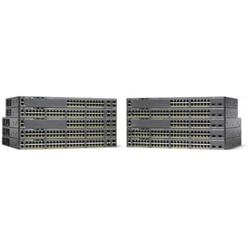 Cisco Catalyst WS-C2960X-24TS-LL commutateur réseau Géré L2/L3 Gigabit Ethernet (10/100/1000) Noir