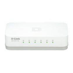 D-Link GO-SW-5E/E commutateur réseau Non-géré Fast Ethernet (10/100) Blanc
