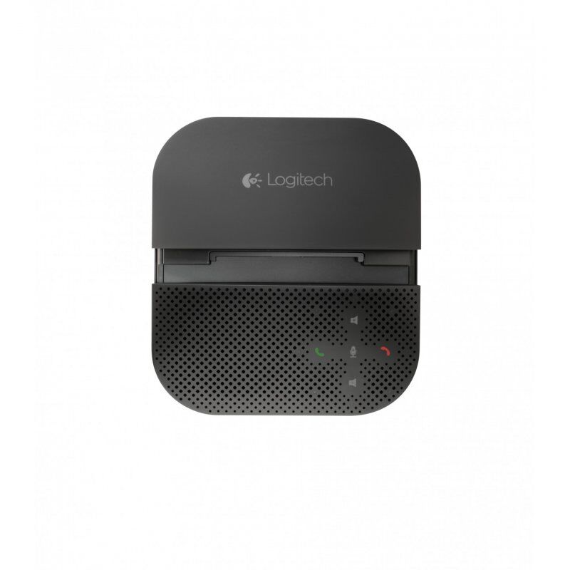 Logitech P710e haut-parleur Téléphone portable USB/Bluetooth Noir