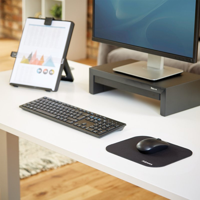 Fellowes Premium Mousepad - Black