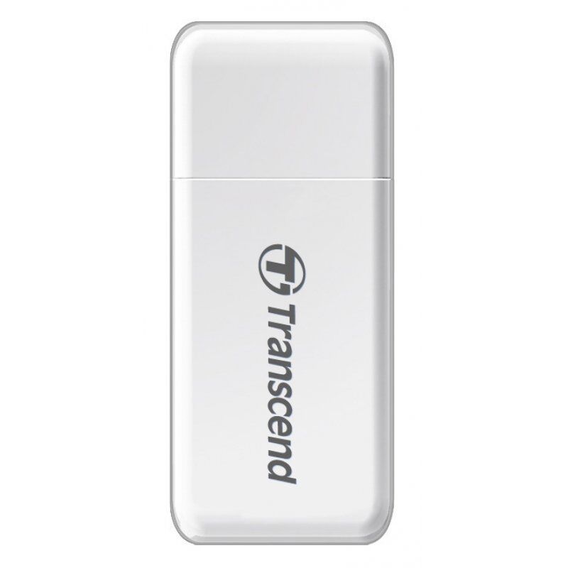 Transcend TS-RDF5W lecteur de carte mémoire USB 3.2 Gen 1 (3.1 Gen 1) Type-A Blanc