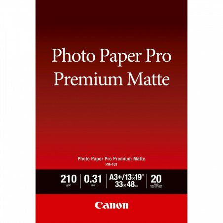 PM-101 A3+ 20SH PHOTO PAPER PREMIUM MATTE A3+ 20 SHEETS