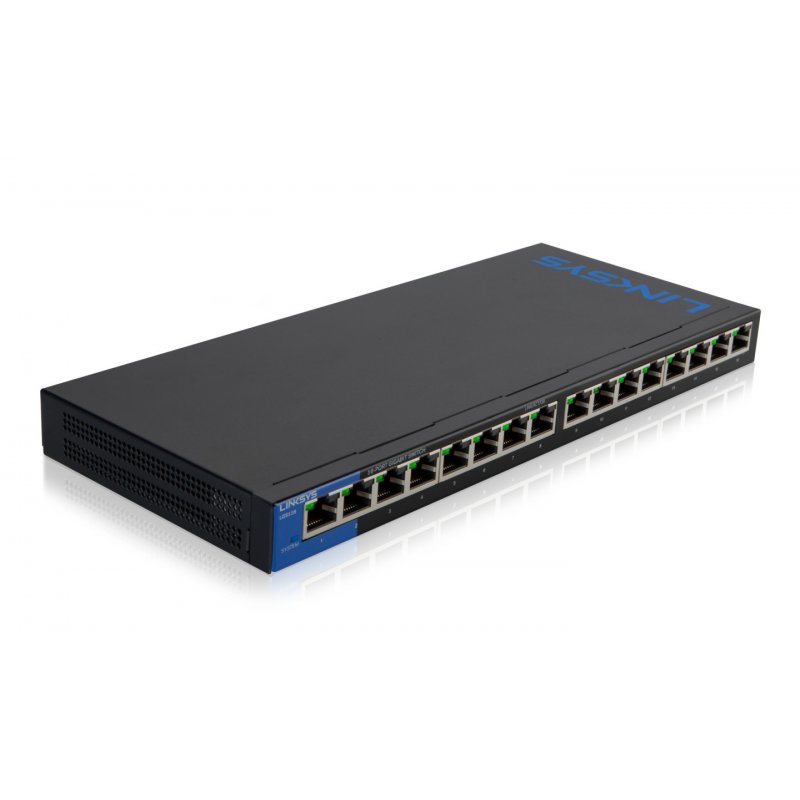 UNMANAG SWITCHES 16-PORT