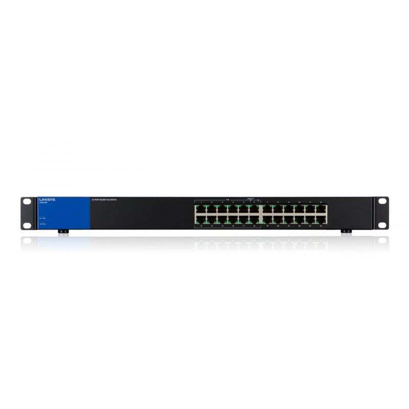 Linksys 24-Port Gigabit PoE Switch (LGS124P)