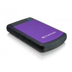 Transcend StoreJet 25H3P (USB 3.0), 2TB disque dur externe 2 To Noir, Violet