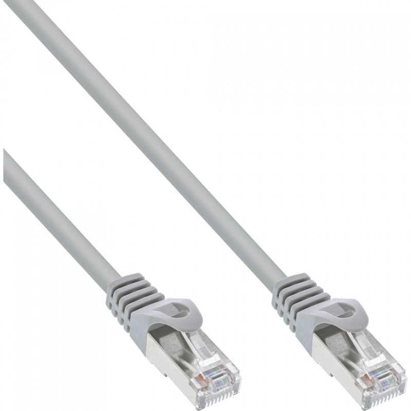 InLine Patch Cable F/UTP Cat.5e grey 5m