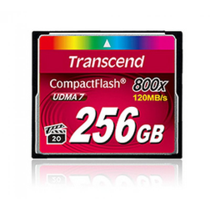 Transcend CompactFlash 800x 256GB
