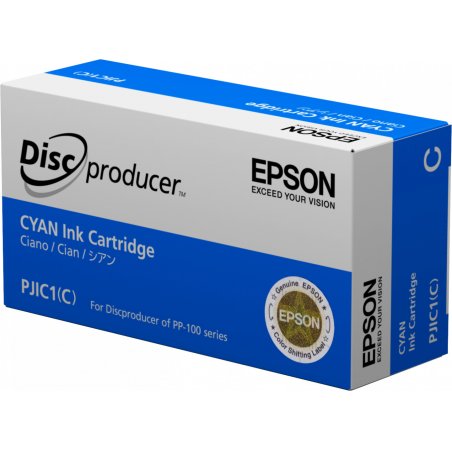Epson Discproducer Ink Cartridge, Cyan (MOQ10)