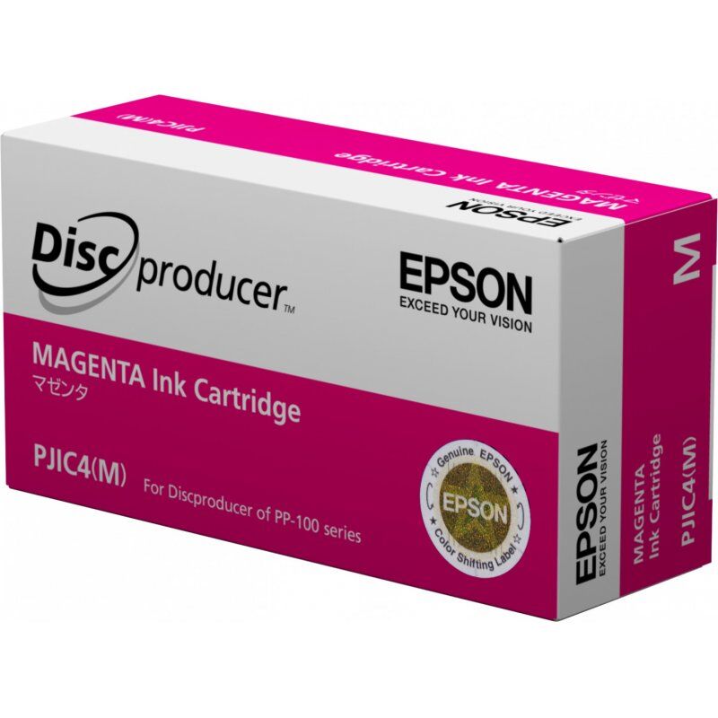 Epson Discproducer Ink Cartridge, Magenta (MOQ10)