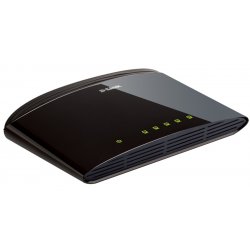 D-Link DES-1005D Unmanaged Fast Ethernet (10/100) Black