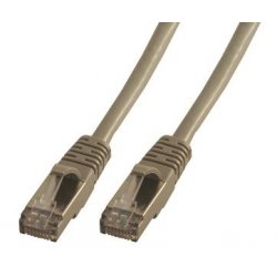 CABLE RJ-45 CAT 6 STP 1M GREY
