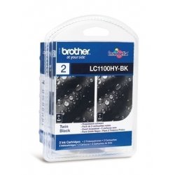 LC-1100 PACK 2 CART BK HC BLIST F/ DCP6690CW MFC5890CN/6490CW