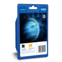 Brother LC-1280XLYBP ink cartridge 1 pc(s) Original High (XL) Yield Yellow