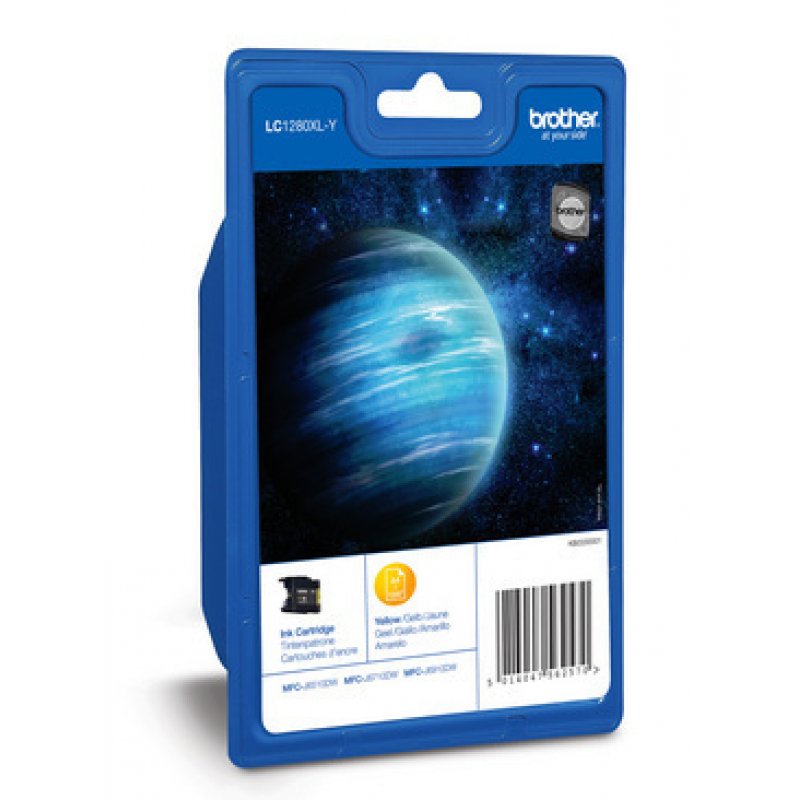 Brother LC-1280XLYBP ink cartridge 1 pc(s) Original High (XL) Yield Yellow