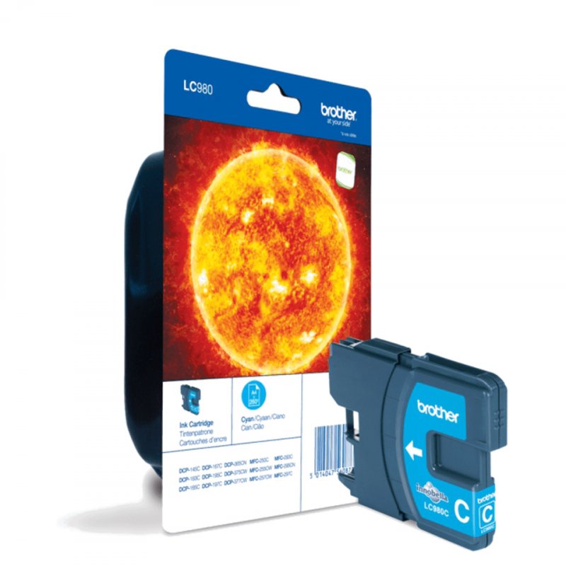 LC-980C CARTOUCHE CYAN BLIST F/ DCP145C/165C MFC250C/290C