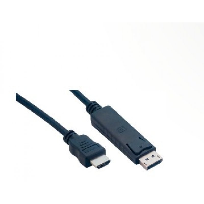 CâBLE DISPLAYPORT MâLE / HDMI MâLE - 2M