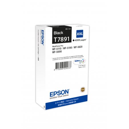 Epson compatible T7891 - Größe XXL - Schwarz - Original - Druckerpatrone