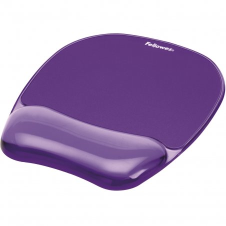 Fellowes compatible repose-poignet avec tapis de souris Crystal Gel