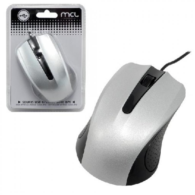 MCL SS-212U mouse Ambidextrous USB Type-A Optical 1200 DPI