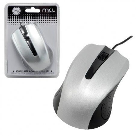 Souris MCL-Samar USB (Noir/Argent)