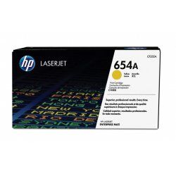 HP 654A Yellow Original LaserJet Toner Cartridge