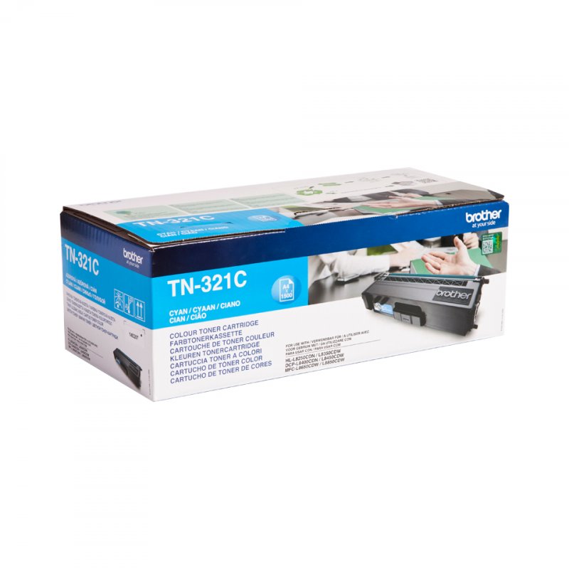 Brother compatible TN321C - Cyan - Original - Tonerpatrone