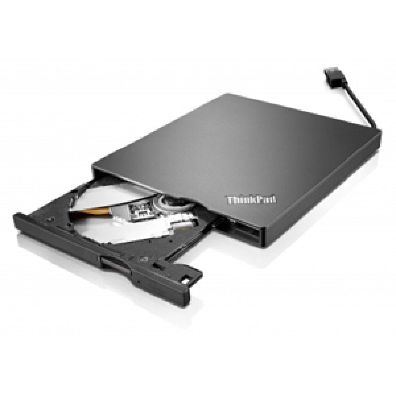 Lenovo ThinkPad UltraSlim USB DVD Burner optical disc drive DVD±RW Black
