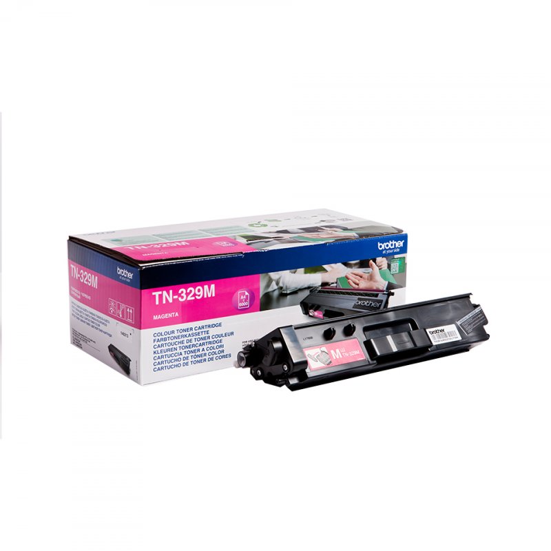 Brother TN-329M Cartouche de toner 1 pièce(s) Original Magenta