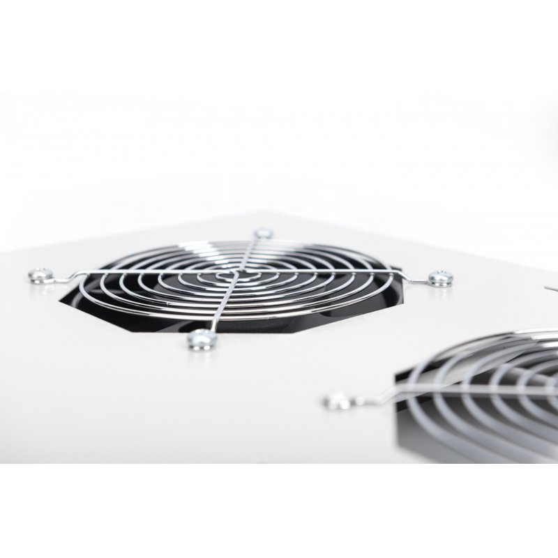 DIGITUS Unité de ventilation de toit, 6 ventilateurs, gris