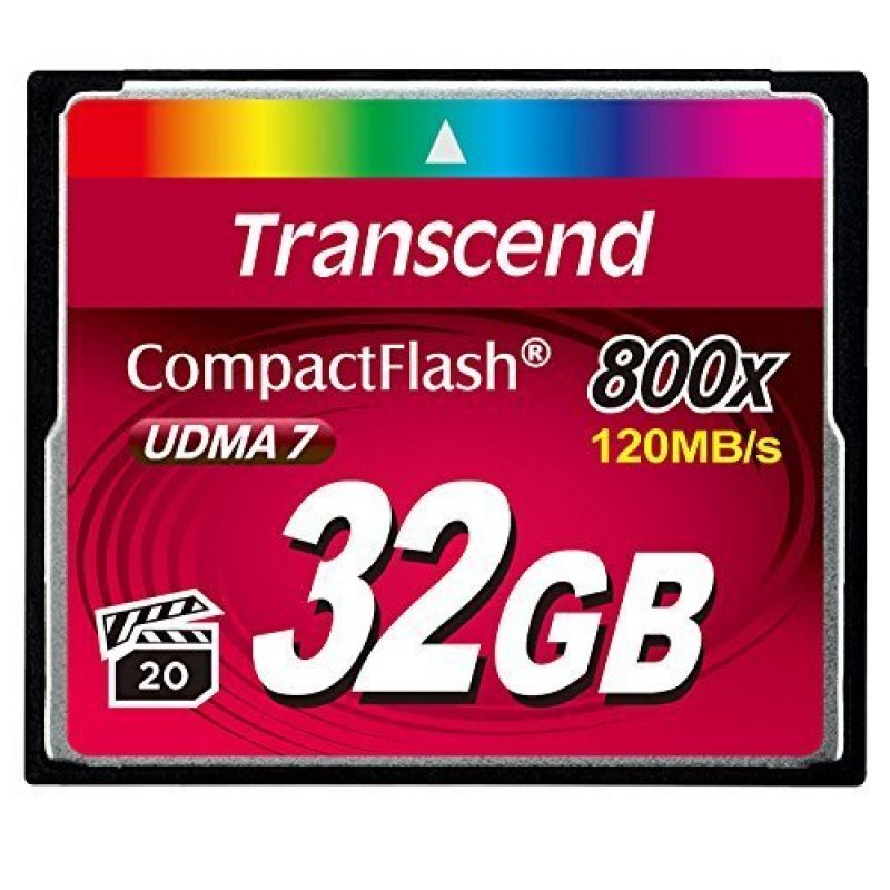 Transcend CompactFlash 800x 32GB