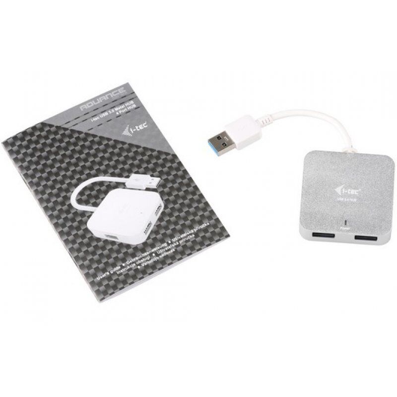 i-tec Metal USB 3.0 Passive HUB 4 Port