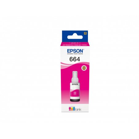 EPSON Encre T6643 pour EPSON EcoTank, flacon, magenta