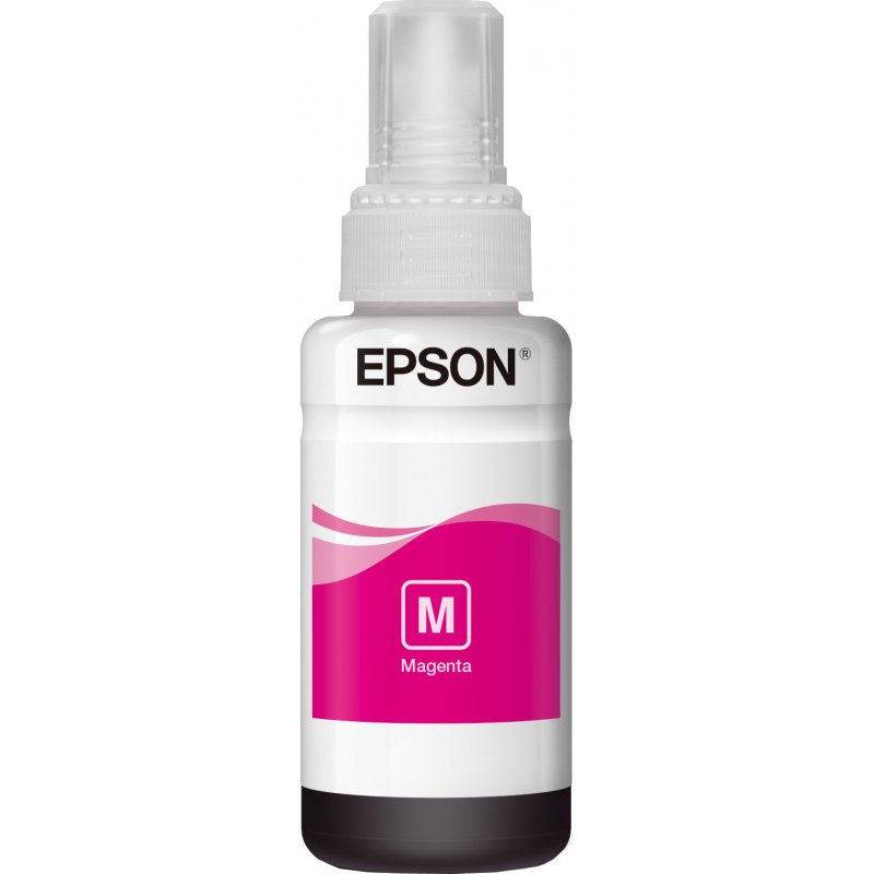 EPSON Encre T6643 pour EPSON EcoTank, flacon, magenta