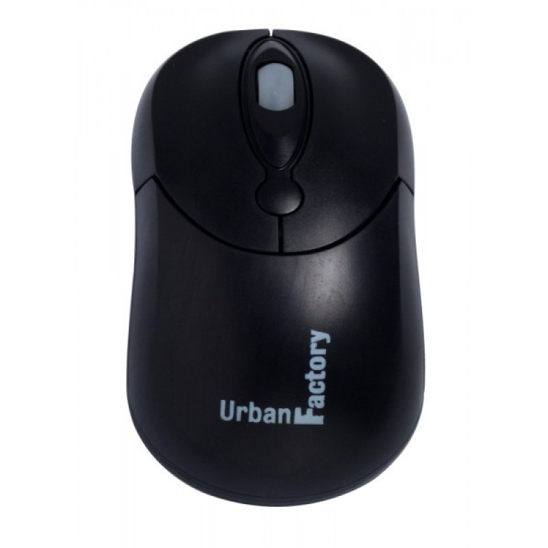 Souris filaire Crazy (Noir)